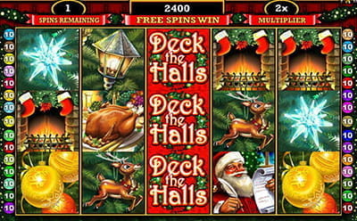 Deck the Halls Slot Free Spins