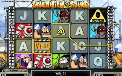 Demolition Squad Slot Bonus Round