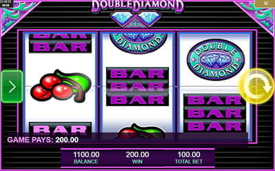 Double Diamond Slot Win