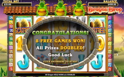 Dragon Drop Slot Free Spins