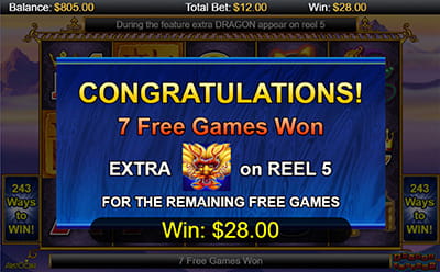 Dragon Emperor Slot Free Spins