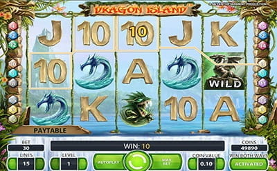 Dragon Island Slot Free Spins