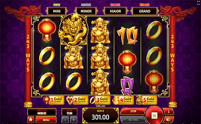 Dragon Riches Progressive Slot Free Spins