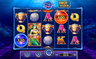 Drop and Lock Deep Sea Magic Slot Mobile