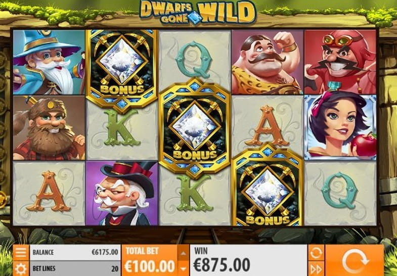 Free Demo of the Dwarfs Gone Wild Slot