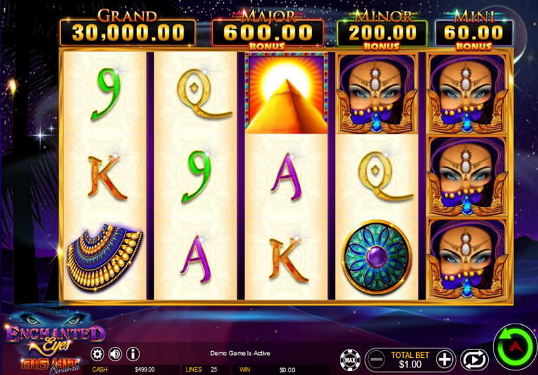 Free Demo of the Enchanted Eyes Slot