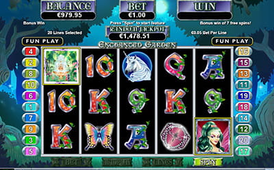 Enchanted Garden Slot Bonus Round