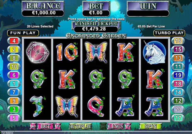 Free Demo of the Enchanted Garden Slot