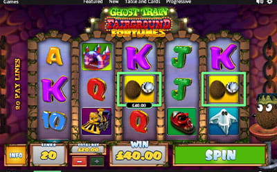 Fairground Fortunes Ghost Train Slot Free Spins