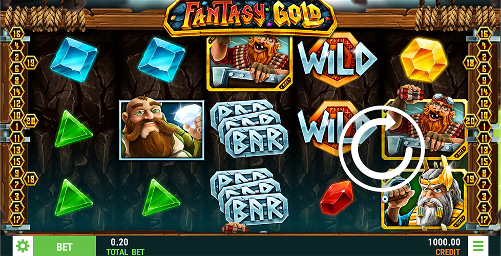 Free Demo of the Fantasy Gold Slot