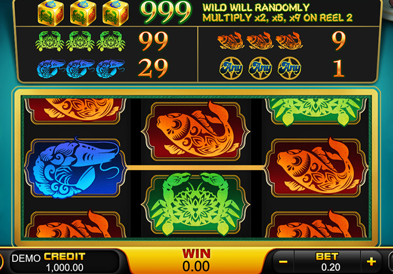 Free Demo of the Fish Prawn Crab Slot