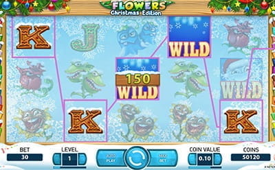 Flowers Christmas Edition Slot Bonus