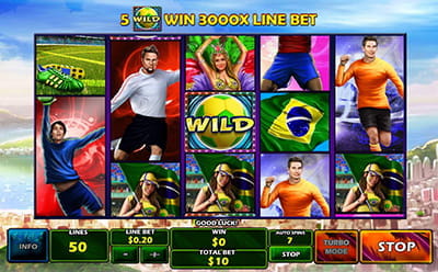 Football Carnival Slot Gameplay