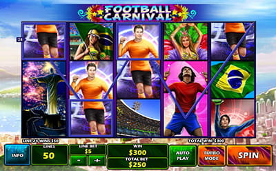 Football Carnival Slot Win