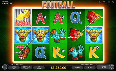 Football Slot Free Spins