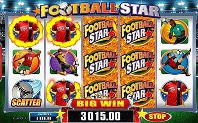 Football Star Slot Big Win