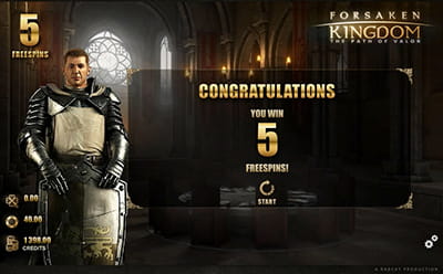 Forsaken Kingdom Slot Free Spins