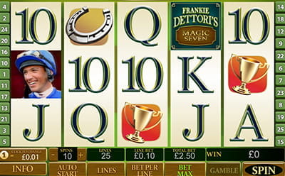 Frankie Dettori`s Magic 7 Slot