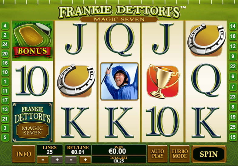 Play Frankie Dettori’s Magic Seven for Free