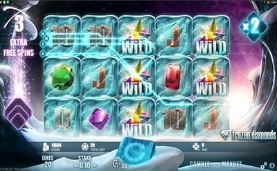 Frozen Diamonds Free Spins Stacked Wilds