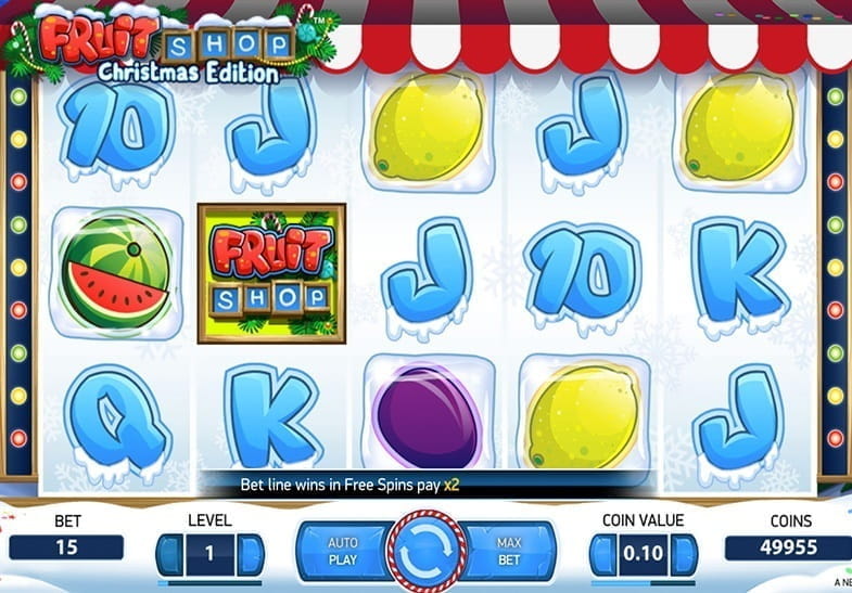 Free Demo of the Fruit Shop Christmas Edition Slot