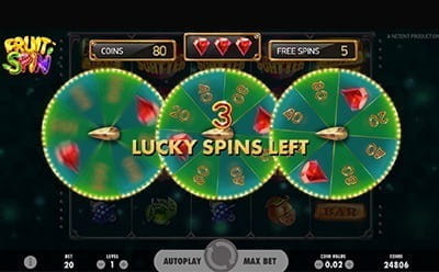 Fruit Spin Slot Bonus Round