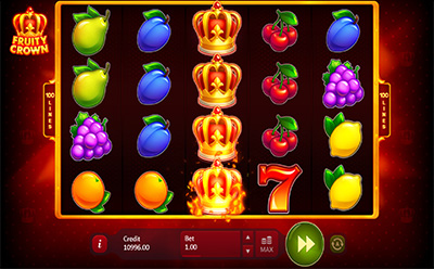 Fruity Crown Slot Wild Symbol 