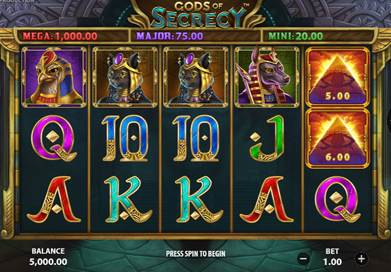 Free Demo of the Gods of Secrecy Slot