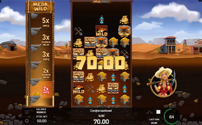 Gold 'N' Rocks Slot Free Spins