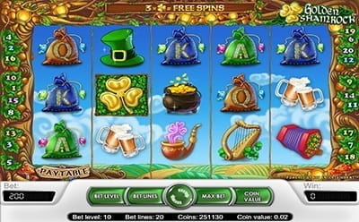 Golden Shamrock Slot on Mobile