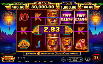 Golden Wisdom Slot Bonus Round