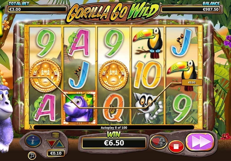 Gorilla Go Wild Demo Slot