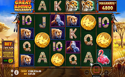 Great Rhino Megaways Slot Free Spins