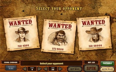 Gunslinger Slot Bonus Round