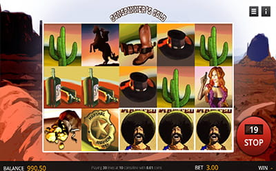 Gunspinner`s Gold Slot Bonus Round