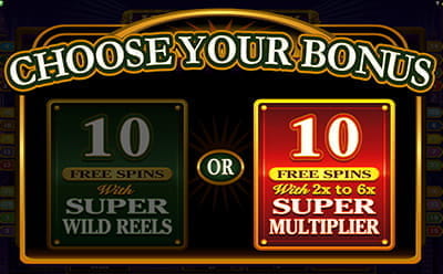 High Society Choose Your Bonus