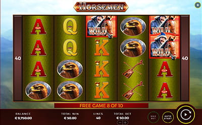 Horsemen Slot Free Spins