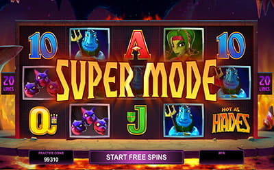 Hot as Hades Slot Super Mode