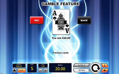 Hot Blizzard Slot Gamble Feature