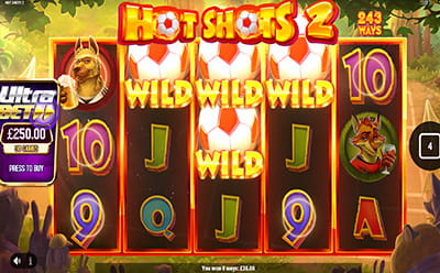 Hot Shots 2 Slot Mobile