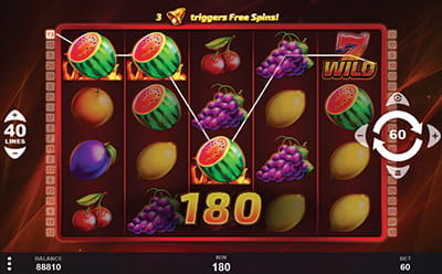 Hot Wild 7s Slot Bonus Round