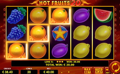 Hottest Fruit 20 Slot scatter symbol