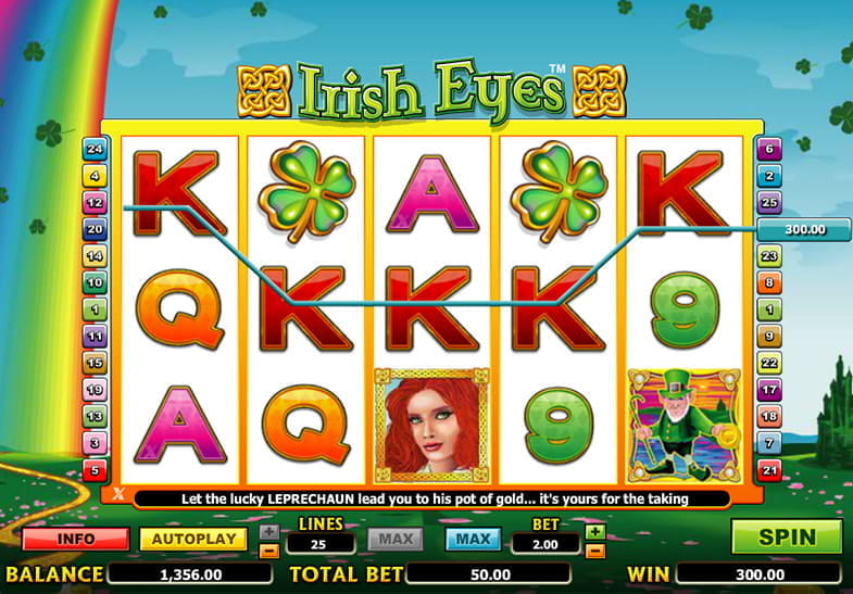 Demo Version of Irish Eyes Slot