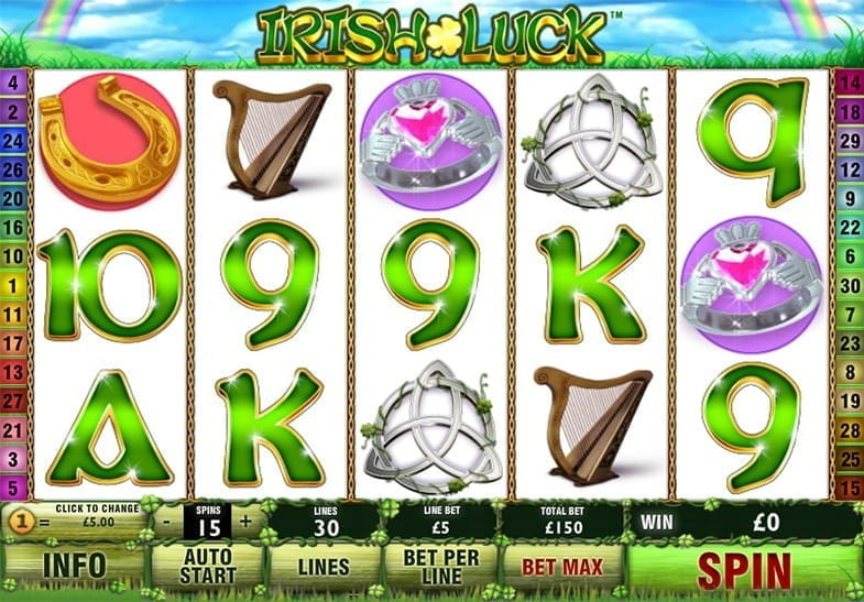 Free Demo of the Irish Slot Game