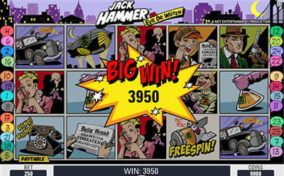 Big Win at Jack Hammer Slot