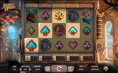 Jackpot Raiders Slot Bonus Round