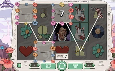 Jimi Hendrix Slot Free Spins