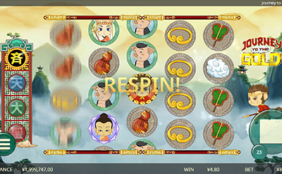 Journey to the Gold Slot Bonus Round