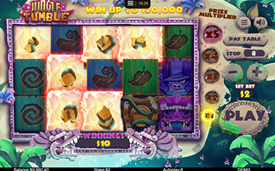 Jungle Tumble Slot Bonus Round