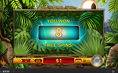 King Solomon Mines Slot Free Spins